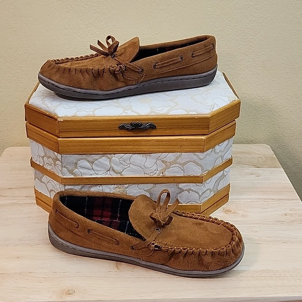 Kid's Indoor/Outdoor Moccasin House Shoes Slippers
